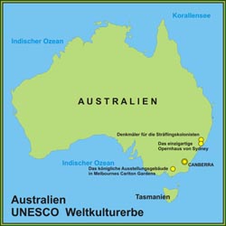 UNESCO Weltkulturerbe in Australien