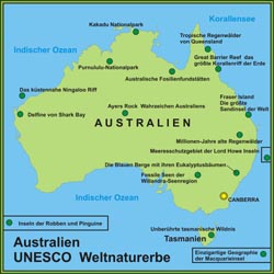 UNESCO Weltnaturerbe in Australien